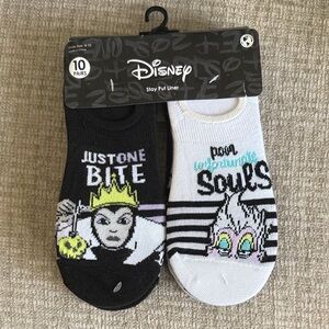 Disney Black and White Villains Socks Set